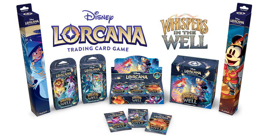 【LORE】Disney Lorcana TCG 第10彈系列商品 Whispers in the Well 預購